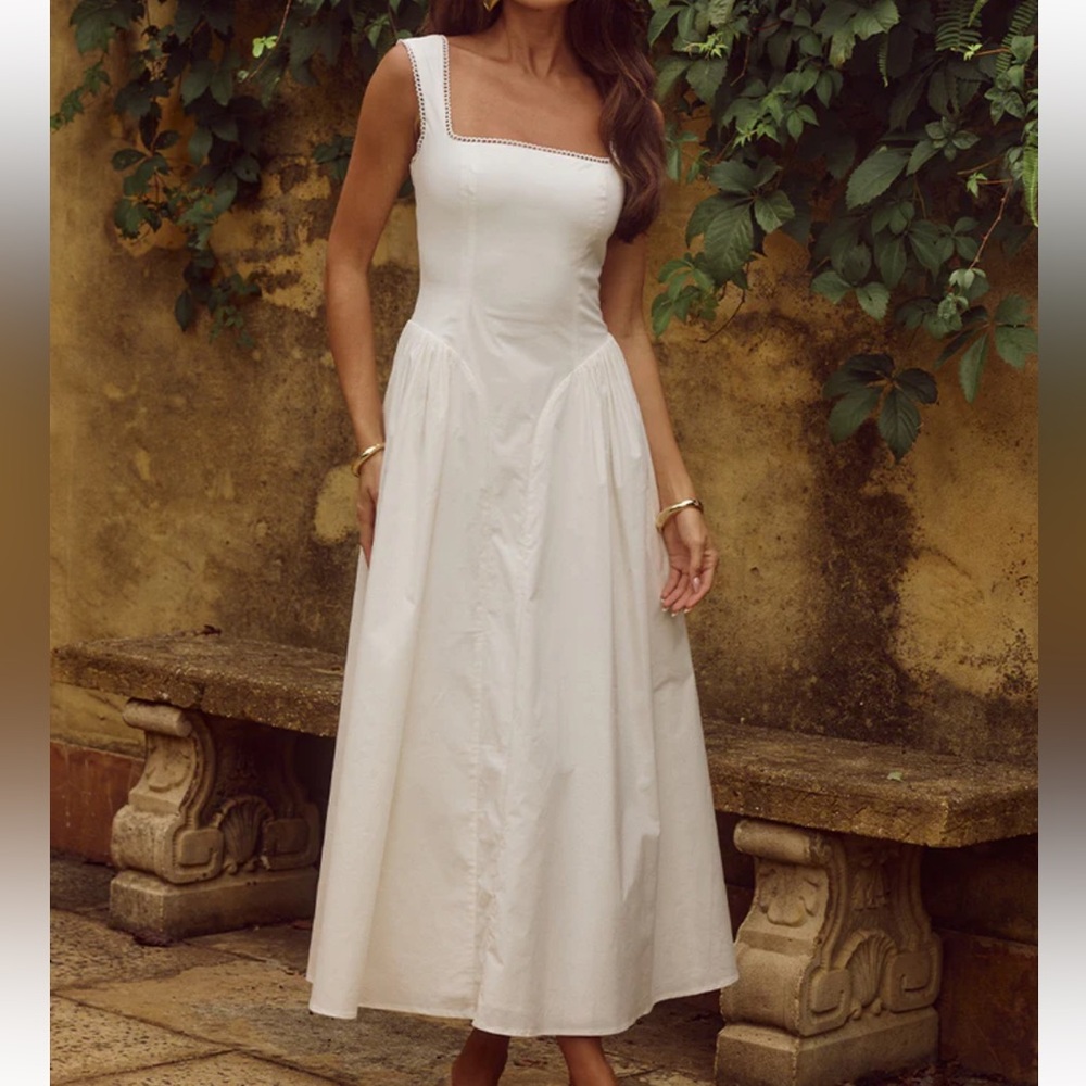RUNAWAY THE LABEL LANI MIDI DRESS